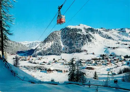 AK / Ansichtskarte Corvara_Pustertal_Suedtirol Panorama Wintersportplatz Bergbahn Alpen Corvara_Pustertal