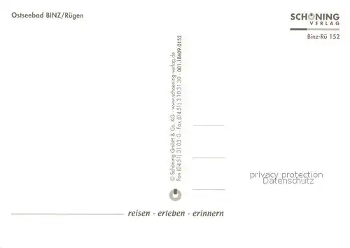AK / Ansichtskarte Binz_Ruegen Turmuhr Sanatorium Stadtansichten Binz_Ruegen