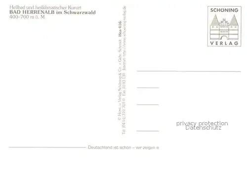 AK / Ansichtskarte Bad_Herrenalb Kurhaus Kloster Ortsmitte Hoefer Hotel Bad_Herrenalb