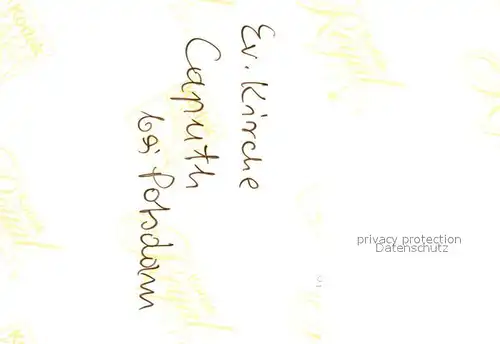 AK / Ansichtskarte Caputh Evangelische Kirche Caputh