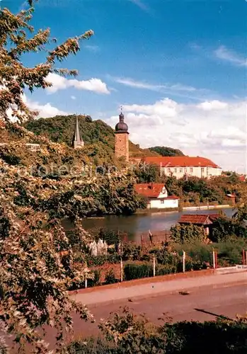 AK / Ansichtskarte Zeil_Main Kirche Panorama  Zeil_Main