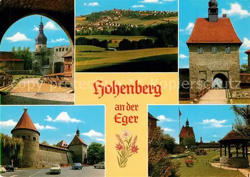 AK / Ansichtskarte Hohenberg_Eger Panorama Heimstaette Sudetendeutsches Sozialwerk Hohenberg Eger