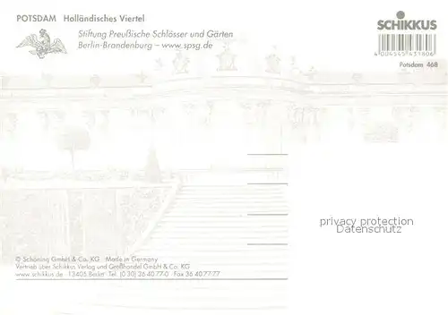 AK / Ansichtskarte Potsdam Hollaendisches Viertel Potsdam