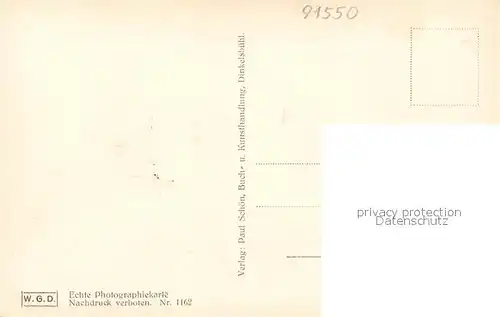 AK / Ansichtskarte Dinkelsbuehl Turmpartie am Muckenbruennlein Dinkelsbuehl