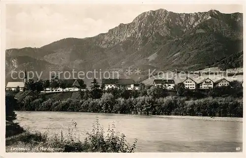 AK / Ansichtskarte Grossweil mit Herzogstand Grossweil