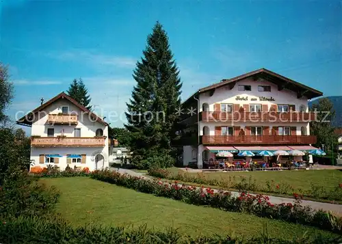 AK / Ansichtskarte Bad_Wiessee Hotel am Kureck Bad_Wiessee