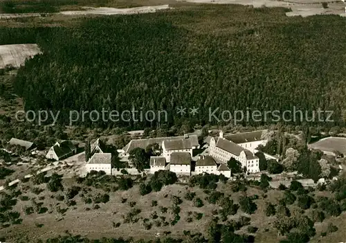 AK / Ansichtskarte Kirchberg_Sulz_Neckar Berneuchener Haus und Domaene Fliegeraufnahme Kirchberg_Sulz_Neckar