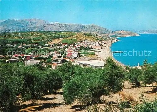 AK / Ansichtskarte Canea_Chania_Griechenland Kalives Panorama Canea_Chania_Griechenland