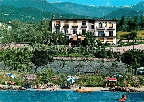 AK / Ansichtskarte Malcesine_Lago_di_Garda Albergo Villa Carmen am Gardasee Malcesine_Lago_di_Garda