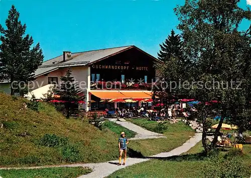 AK / Ansichtskarte Seefeld_Tirol Gschwandtkopfhuette Cafe Restaurant Terrasse Seefeld Tirol