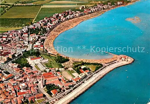 AK / Ansichtskarte Caorle_Venezia Panorama dall aereo Caorle_Venezia