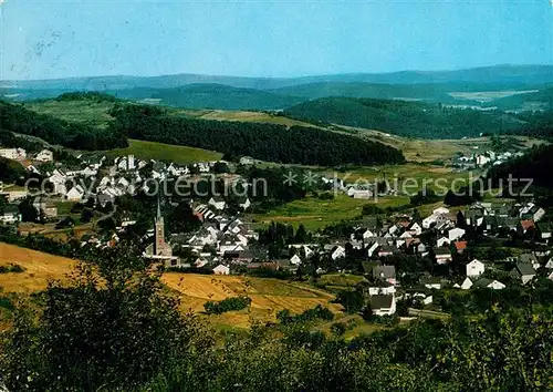 AK / Ansichtskarte Hartenrod_Gladenbach Panorama Luftkurort Hartenrod_Gladenbach