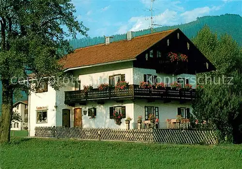 AK / Ansichtskarte Ruhpolding Gaestehaus Handweberei Fegg Ruhpolding