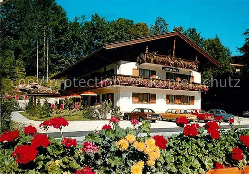 AK / Ansichtskarte Schoenau_Koenigssee Pension Greti Schoenau Koenigssee