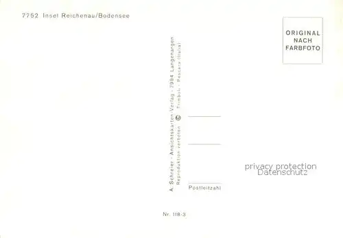 AK / Ansichtskarte Reichenau_Bodensee Niederzell Peter und Paul Mittelzell Muenster Oberzell Georgskirche Reichenau Bodensee