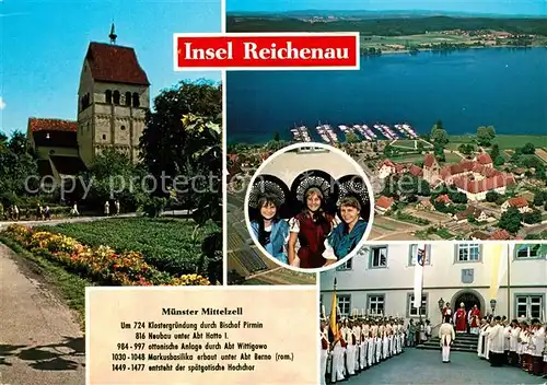 AK / Ansichtskarte Reichenau_Bodensee Muenster Mittelzell  Reichenau Bodensee