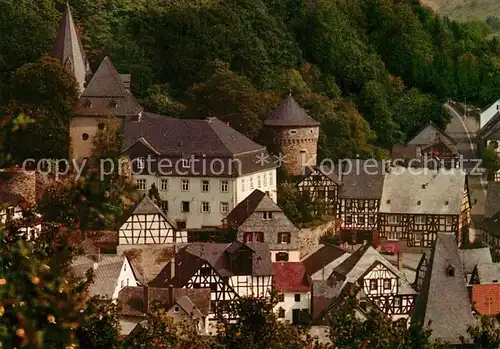 AK / Ansichtskarte Herrstein Panorama Turm Herrstein