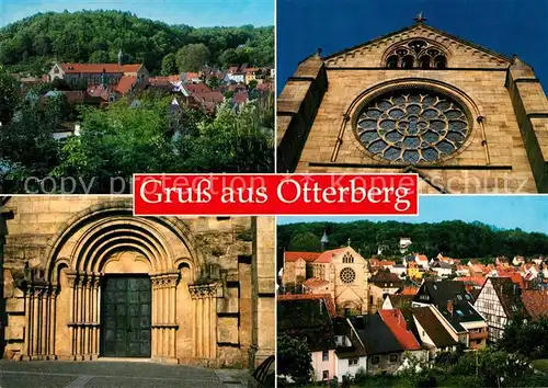 AK / Ansichtskarte Otterberg Panorama Stadtansichten Abteikirche Otterberg