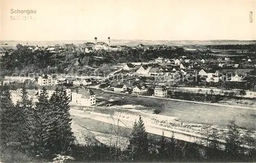AK / Ansichtskarte Schongau Panorama Schongau