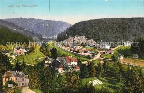 AK / Ansichtskarte Hoelle_Bad_Steben Panorama Hoelle_Bad_Steben