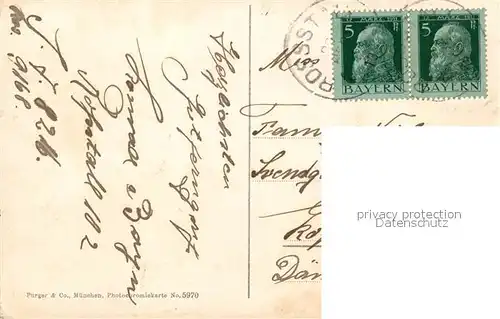 AK / Ansichtskarte Ramsau_Berchtesgaden Ortsansicht mit Kirche Ramsau Berchtesgaden