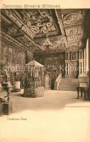 AK / Ansichtskarte Muenchen National Museum Dachauer Saal Muenchen