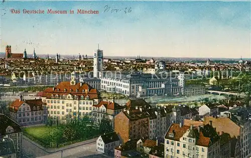 AK / Ansichtskarte Muenchen Deutsches Museum Muenchen