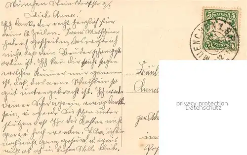 AK / Ansichtskarte Muenchen Karolinenplatz mit Obelisk Muenchen