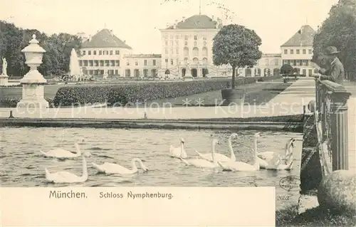 AK / Ansichtskarte Muenchen Schloss Nymphenburg Muenchen