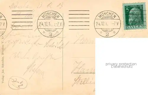 AK / Ansichtskarte Muenchen Panorama mit Alpen Muenchen