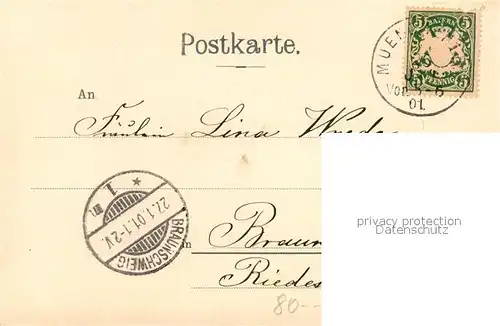 AK / Ansichtskarte Muenchen Lukaskirche Muenchen