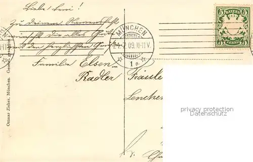 AK / Ansichtskarte Muenchen Gaertnerplatz Muenchen