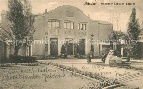 AK / Ansichtskarte Muenchen Muenchner Kuenstler Theater Muenchen