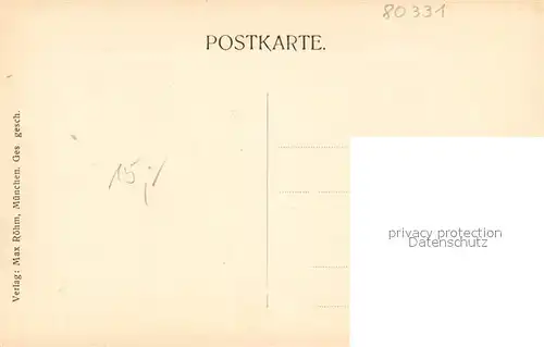 AK / Ansichtskarte Muenchen Rathaus und Marienplatz Muenchen