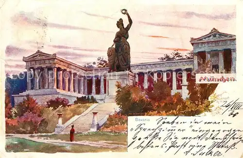 AK / Ansichtskarte Muenchen Bavaria Muenchen