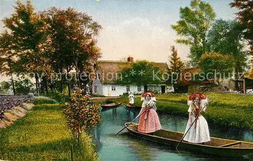 AK / Ansichtskarte Luebbenau_Spreewald Luebbenauer Kaupen Luebbenau Spreewald