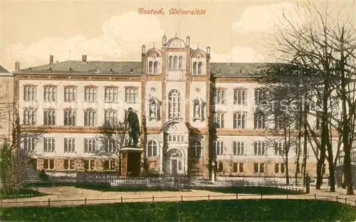 AK / Ansichtskarte Rostock_Mecklenburg Vorpommern Universitaet Rostock