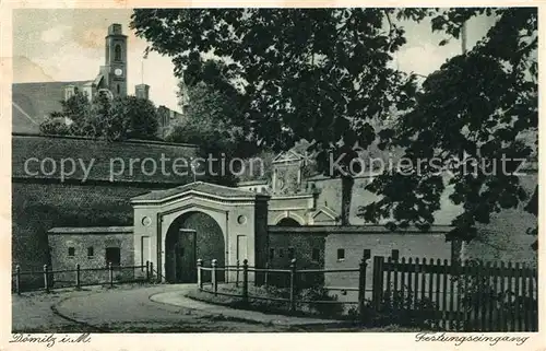 AK / Ansichtskarte Doemitz Festungseingang Doemitz