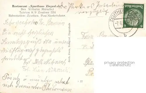 AK / Ansichtskarte Zeuthener_See Blick ueber den Grossen Zug Zeuthener See