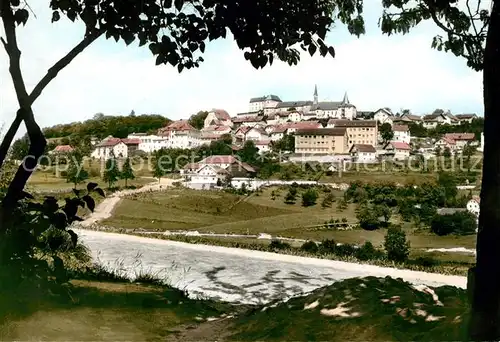AK / Ansichtskarte Fuerstenstein_Niederbayern Panorama Blick zum Schloss Fuerstenstein_Niederbayern