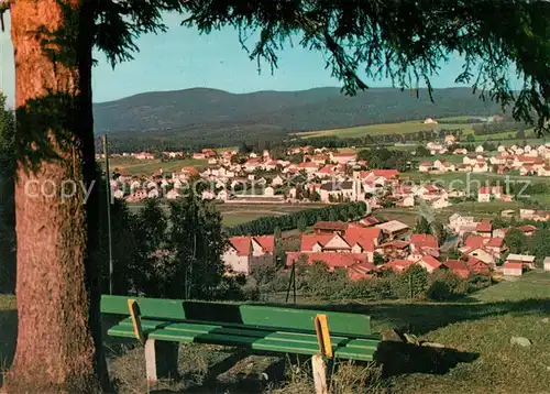 AK / Ansichtskarte Frauenau Panorama Erholungsort Naturpark Bayerischer Wald Frauenau