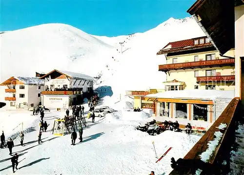 AK / Ansichtskarte Hochsoelden Schiparadies Wintersportplatz Sesselbahn Rotkogl oetztaler Alpen Hochsoelden