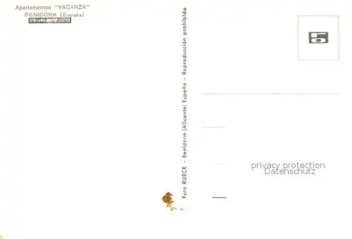 AK / Ansichtskarte Benidorm Apartamentos Vacanza Benidorm