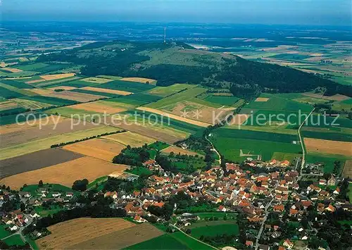 AK / Ansichtskarte Roeckingen Hesselberg Fliegeraufnahme Roeckingen