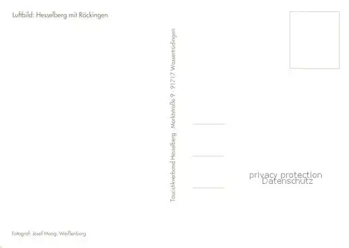AK / Ansichtskarte Roeckingen Hesselberg Fliegeraufnahme Roeckingen