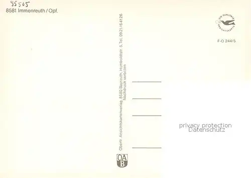 AK / Ansichtskarte Immenreuth Freibad Campingplatz Kirche Ferienzentrum Immenreuth