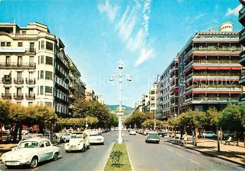 AK / Ansichtskarte San_Sebastian_Guipuzcoa Avenida de Espana San_Sebastian_Guipuzcoa