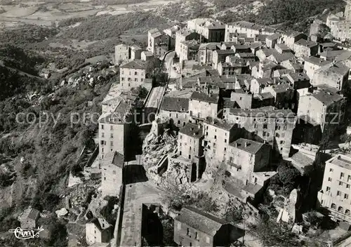 AK / Ansichtskarte Sartene Partie de la Ville Avenue Charles de Gaulle vue aerienne Sartene