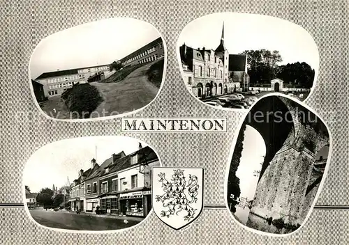 AK / Ansichtskarte Maintenon College Hotel de Ville Aqueduc Chateau Centre Maintenon