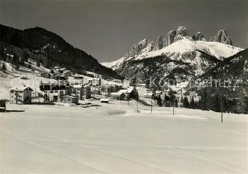 AK / Ansichtskarte Alba_Canazei Val die Fassa Gruppo del Sassolungo Dolomiti Langkofel Skigebiet Dolomiten Alba Canazei